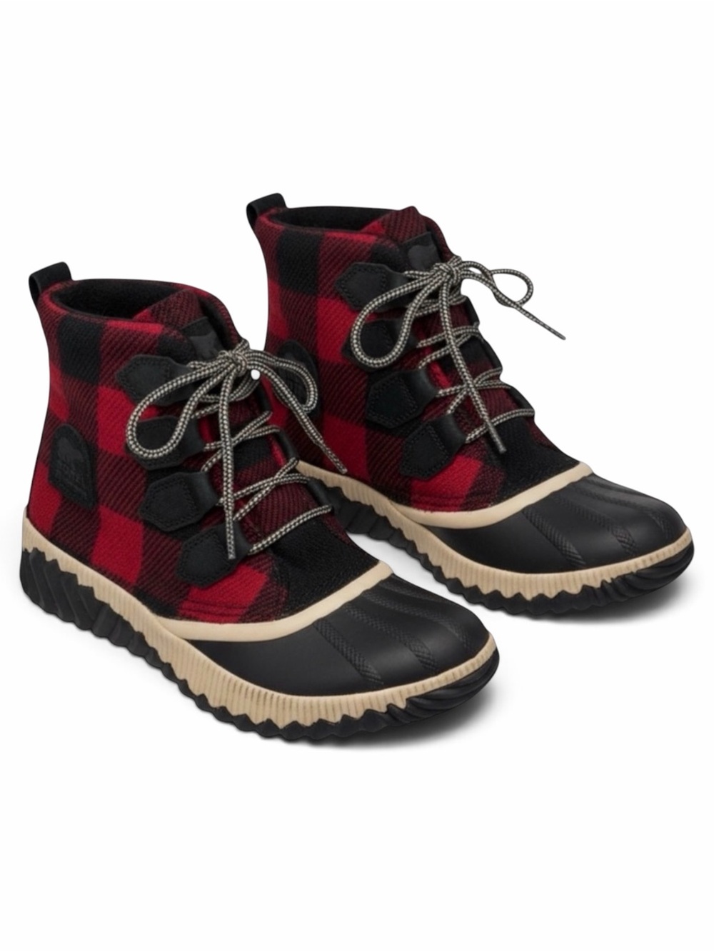 Sorel Out N About Plus Plaid Waterproof Boots